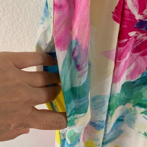 Jams World Floral Summer Vintage Midi Dress Size S - Picture 4 of 15